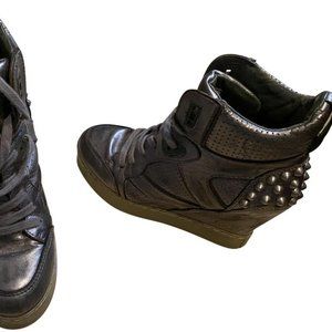 Ash Pewter Limited Edition Wedge Sneakers